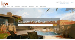 Desktop Screenshot of joelangstonkwrealty.com